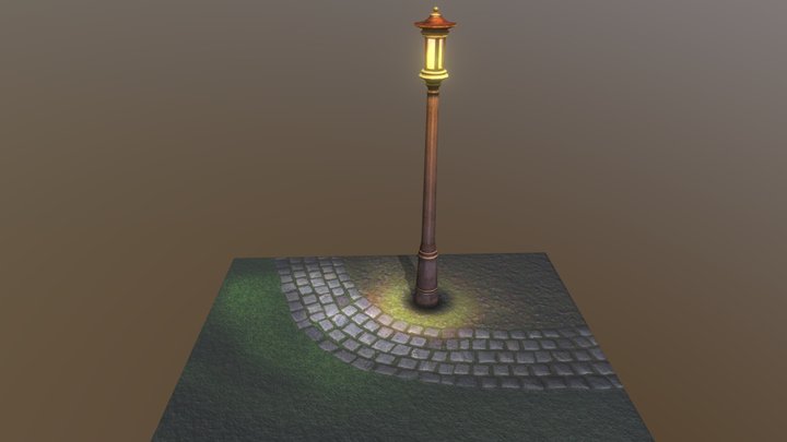 Streetlaght 3D Model
