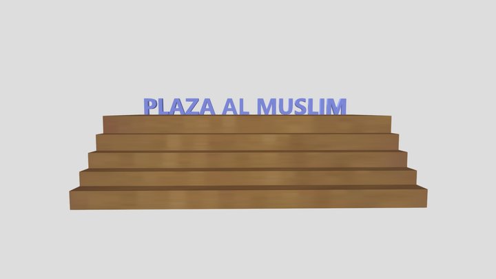 Plaza Al Muslim 3D Model