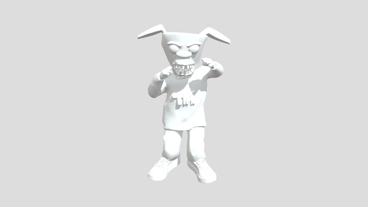 Tim's Monstrous Alter Ego 3D Model