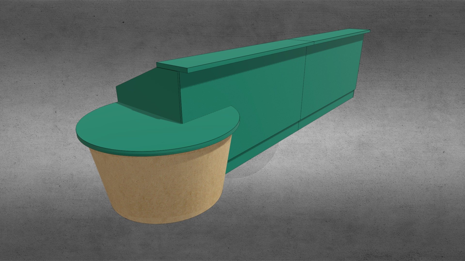 KIDDO - bar v2 — Sketchfab embed 3D viewer