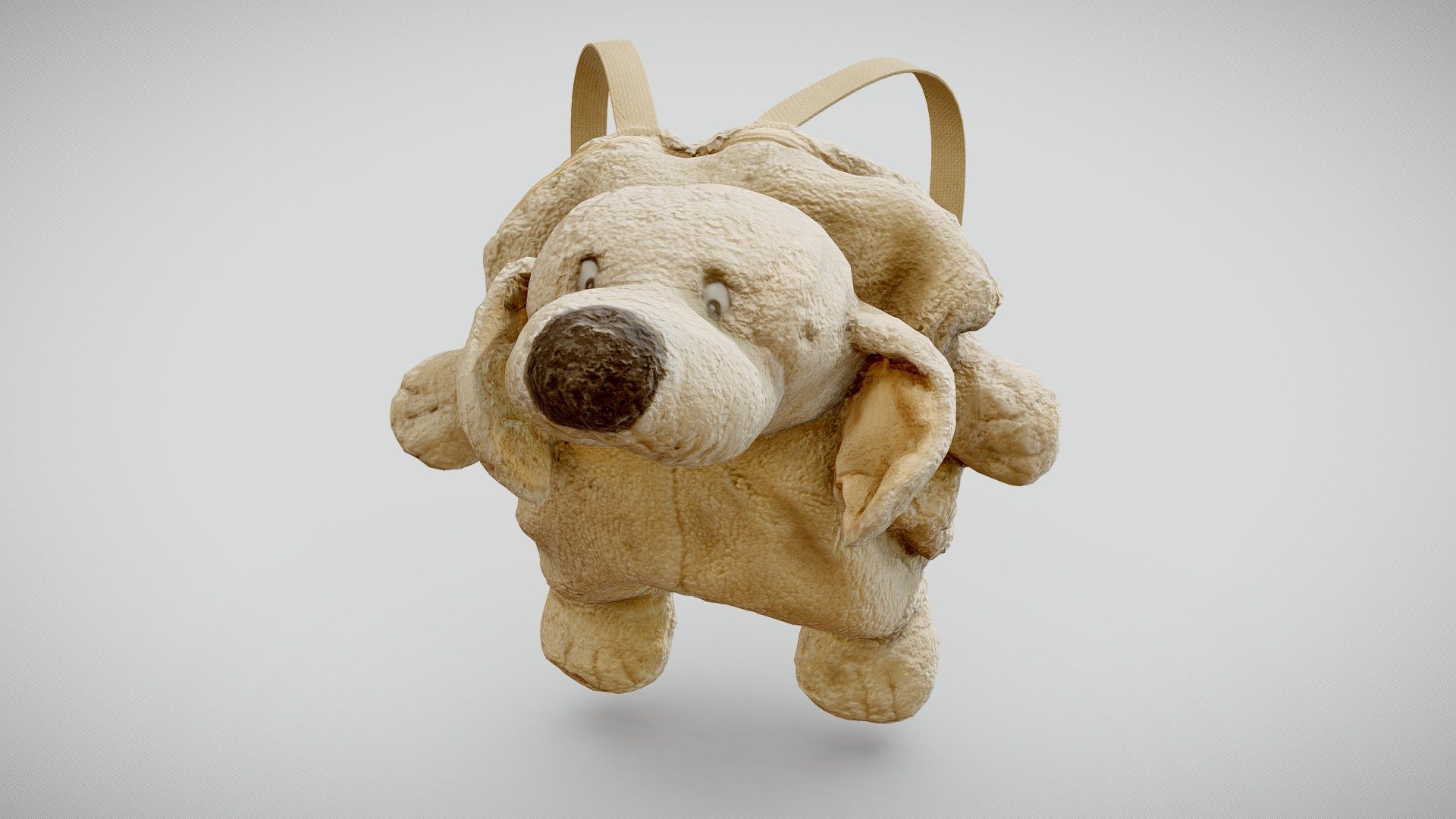 Children's plush backpack - Buy Royalty Free 3D model by 3DECraft ...