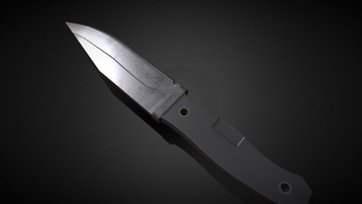 Knife 3D Model