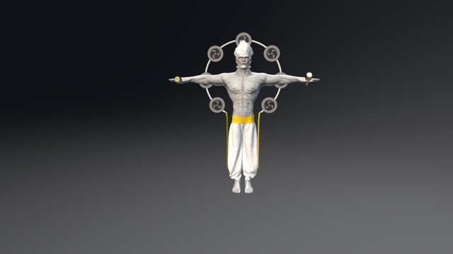Raijin 3D Model