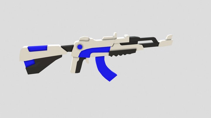 Ak47 3D Model