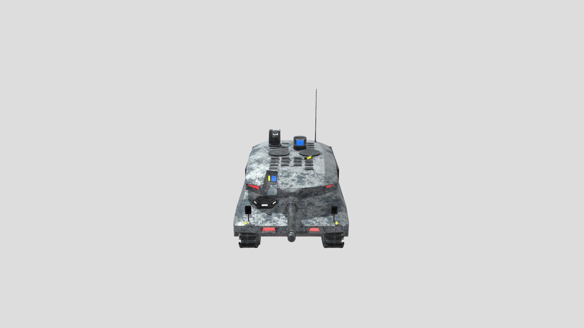 Leopard 2 Tank (Worn) - 3D model by BruhLookAtThis [1824536] - Sketchfab
