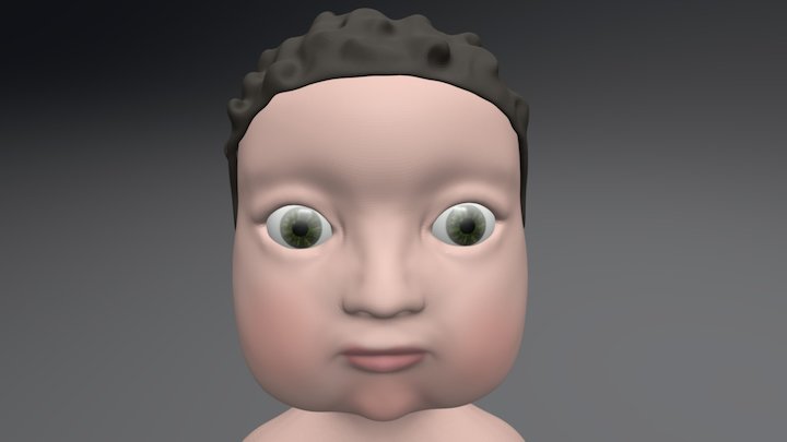 aaran baby 3D Model