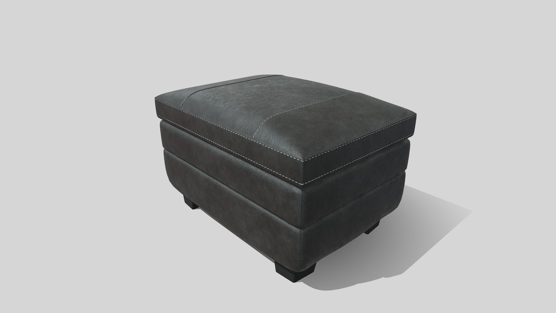 Gleason Ottoman Chair - Buy Royalty Free 3D model by daniel (@Ebbombe ...