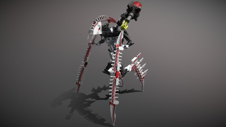 Bionicle Krika 3D Model