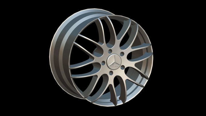 Wheel Rim 3D Model