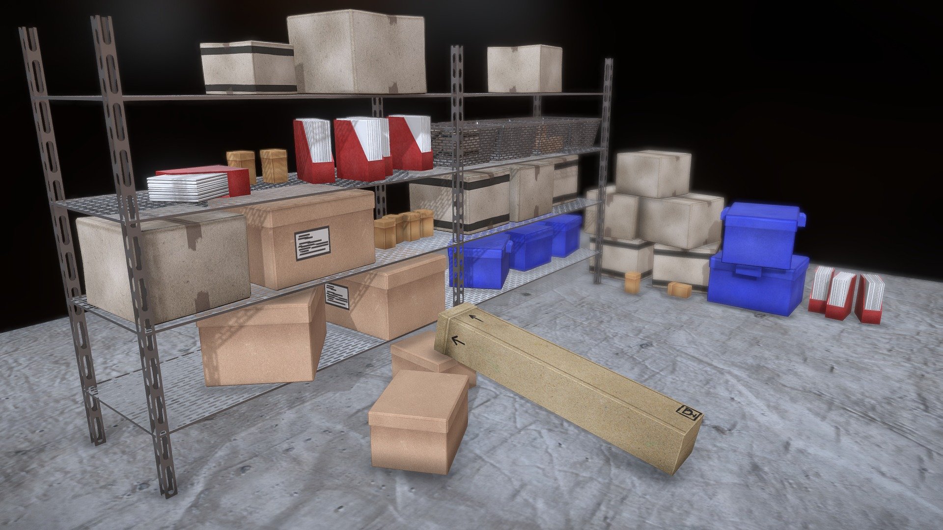 Storage Room Props
