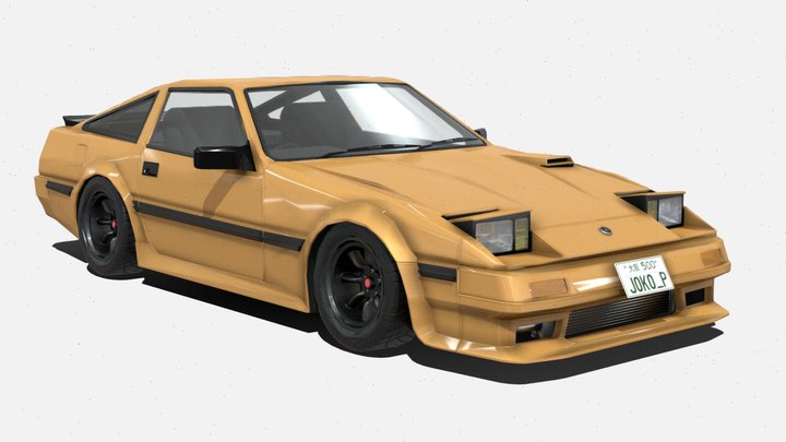 Nissan 300ZX Z31 Zenki 3D Model