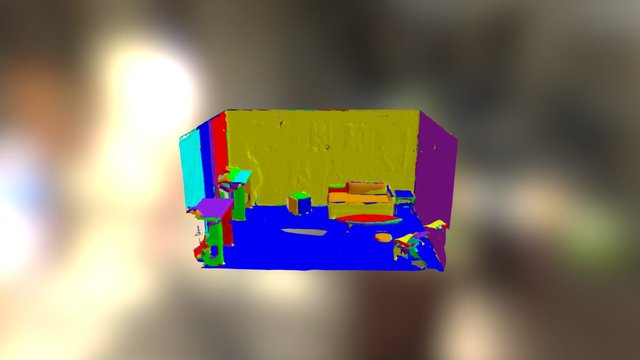 poster room segmentation 3D Model