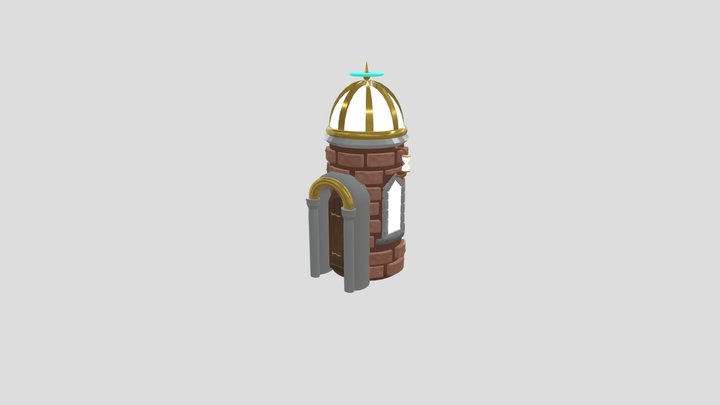 Time travelling machine. 3D Model