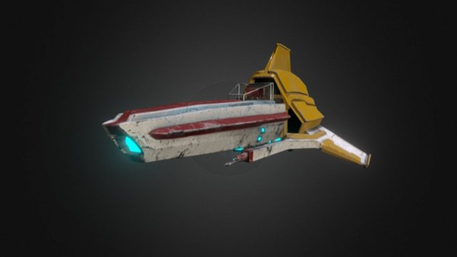 Starship FC Cobra MKII (first attempt) 3D Model