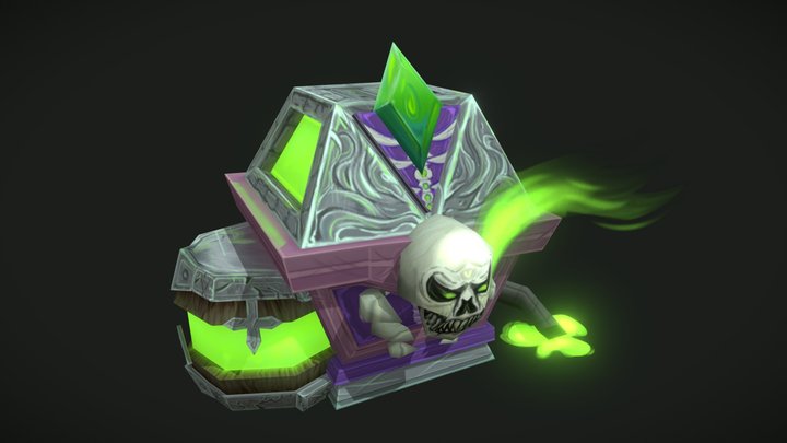 DAE Warchest - Undead 3D Model