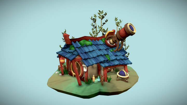 Dae Villages | Chinese Astronomer 3D Model