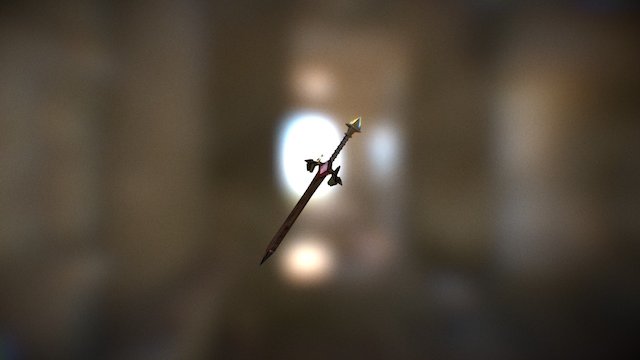 Akaji's Sword From Wield 3D Model