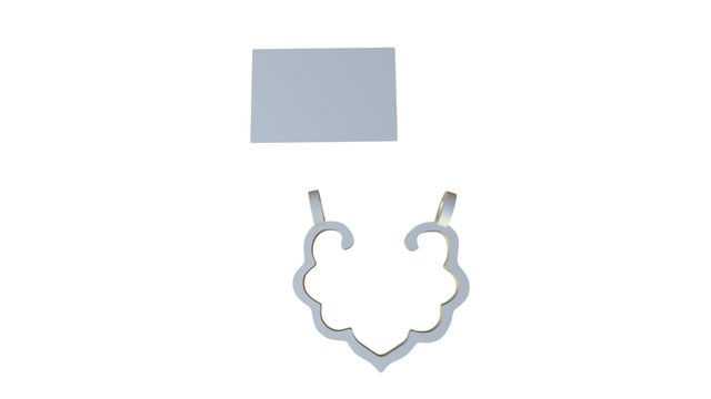 Badala Pendant 3D Model