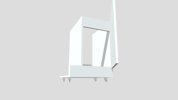 Gabinete Tanque Pri Mod 2 3D Model