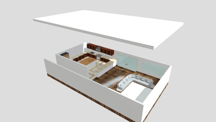 Furniture House 3D Model