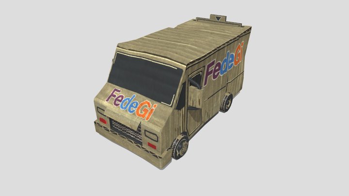 Delivery_Truck 3D Model