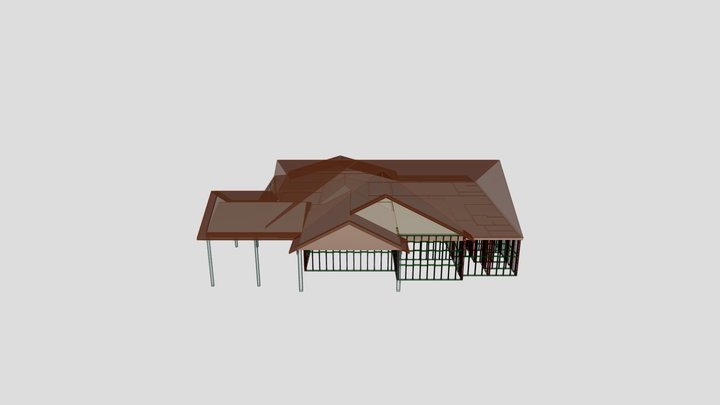 New Office Roof 3D 3D Model