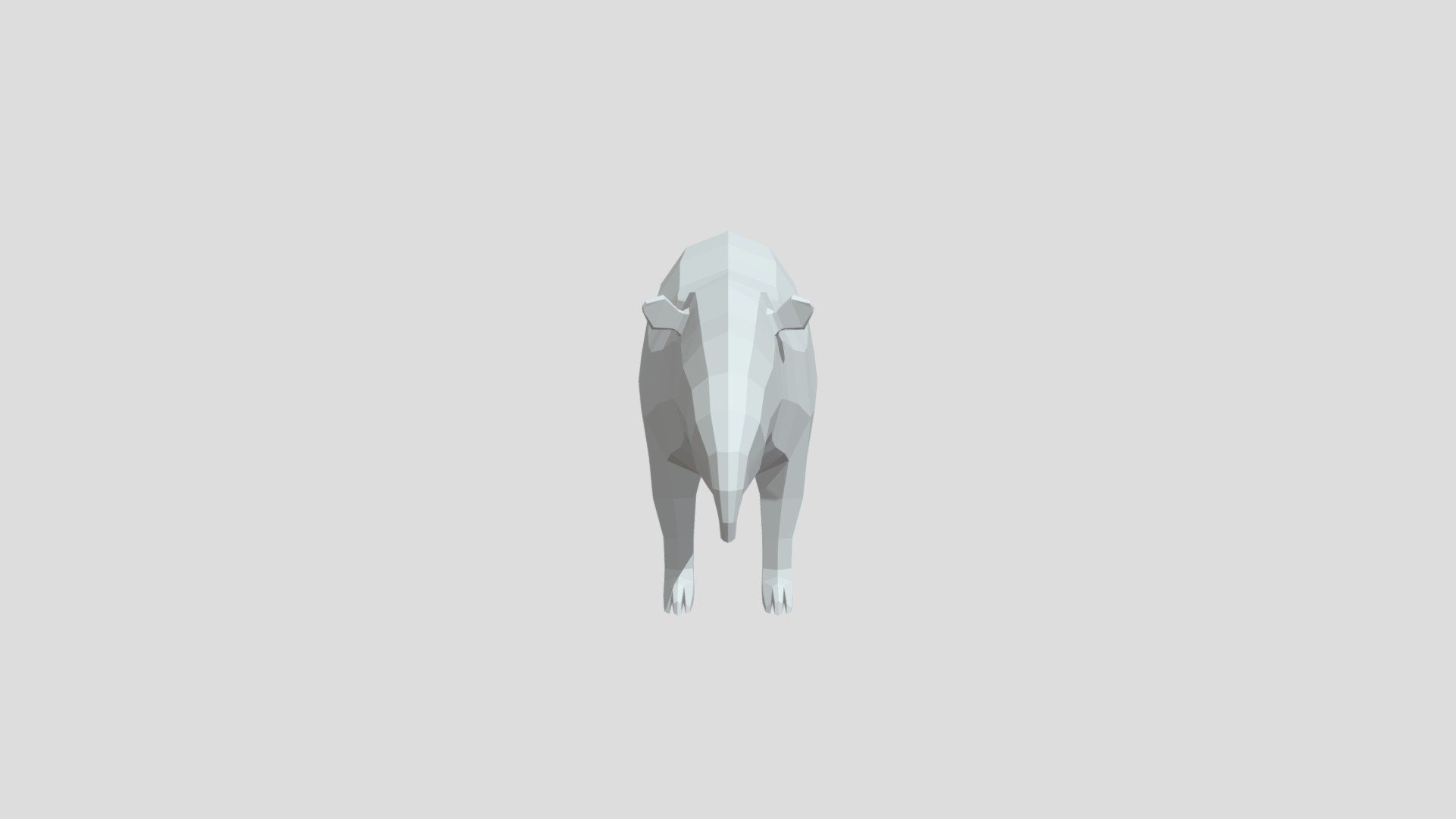 Tapir from Poly by Google