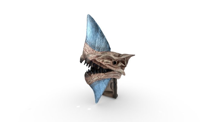 Leonopteryx Skull - Pandora the World of Avatar 3D Model