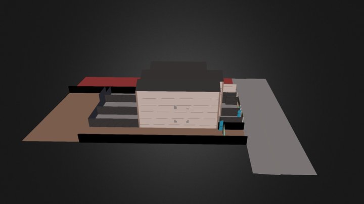 Pavillon 3D Model