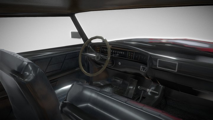Car Impala Chevy 3D Model