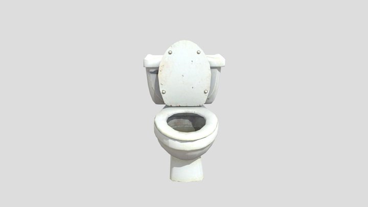 SFM toilet 3D Model