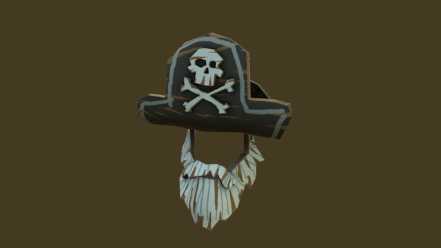 Captain Cardbeard Cutthroat 3D Model
