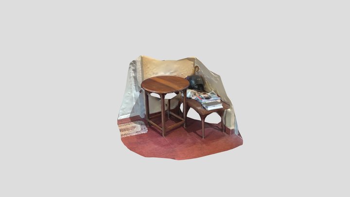 test table and random 3D Model
