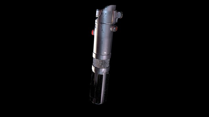 Toy Lightsaber 3D Model