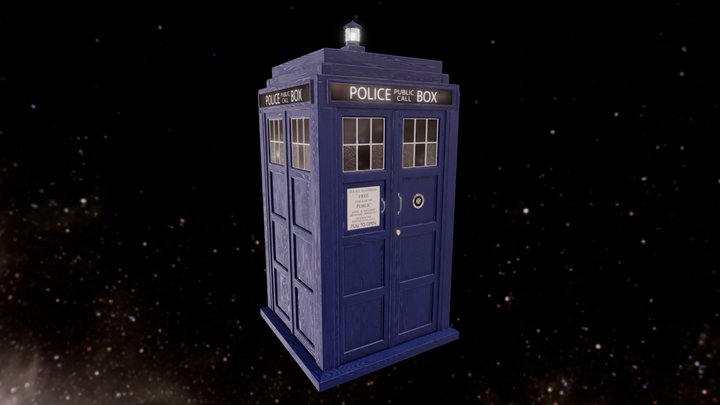 TARDIS 3D Model