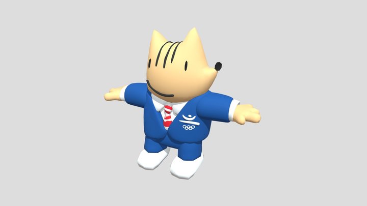 Cobi (Barcelona '92) 3D Model