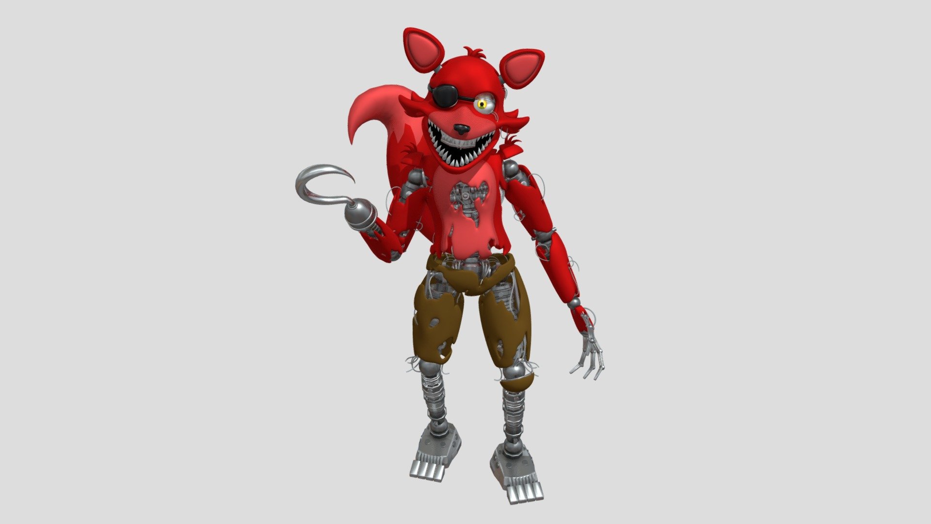 Foxy (Step Closer) - Download Free 3D model by skylajade69 [1830dbb