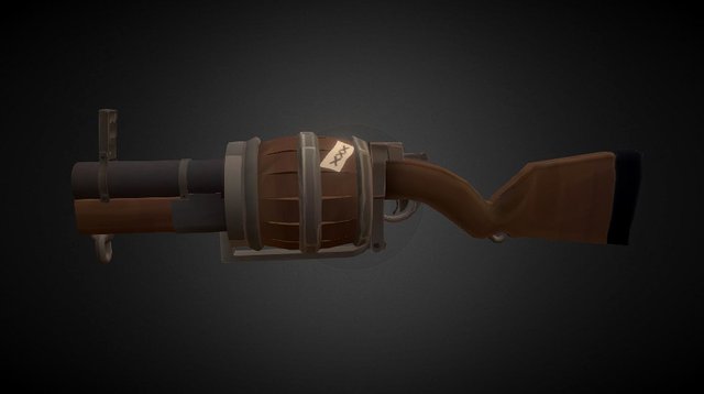 bullet barrel 3D Model