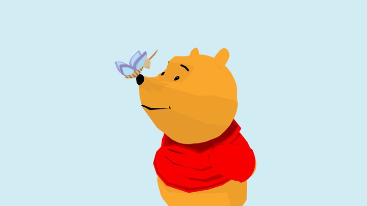 Winnie The Pooh 3D Model