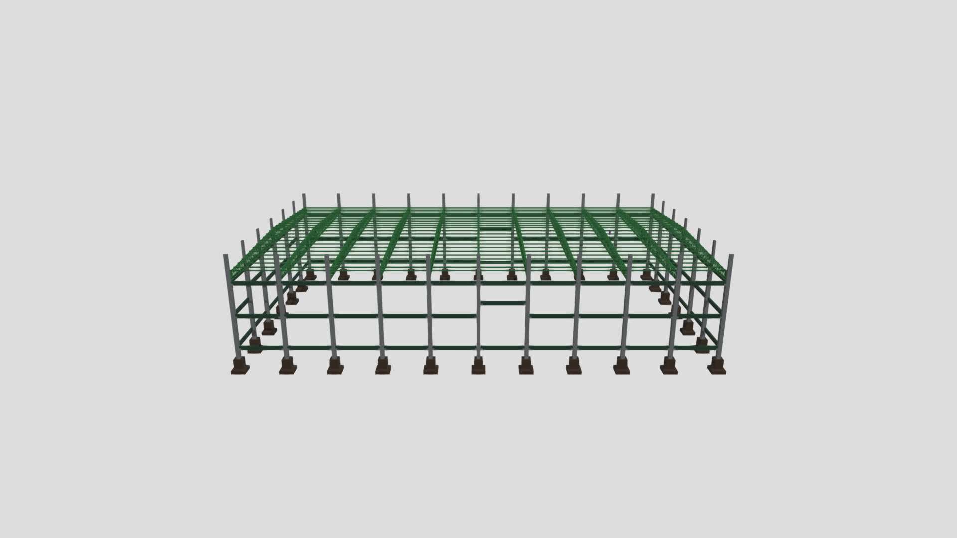 Modelaagem Estrutural 3D - Igreja 30x50