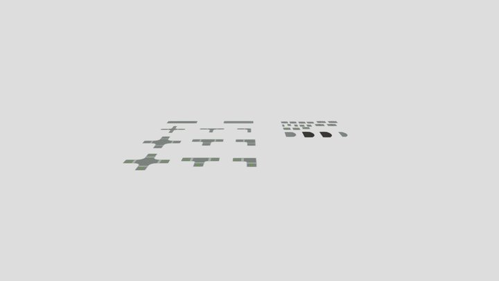road patches 3D Model