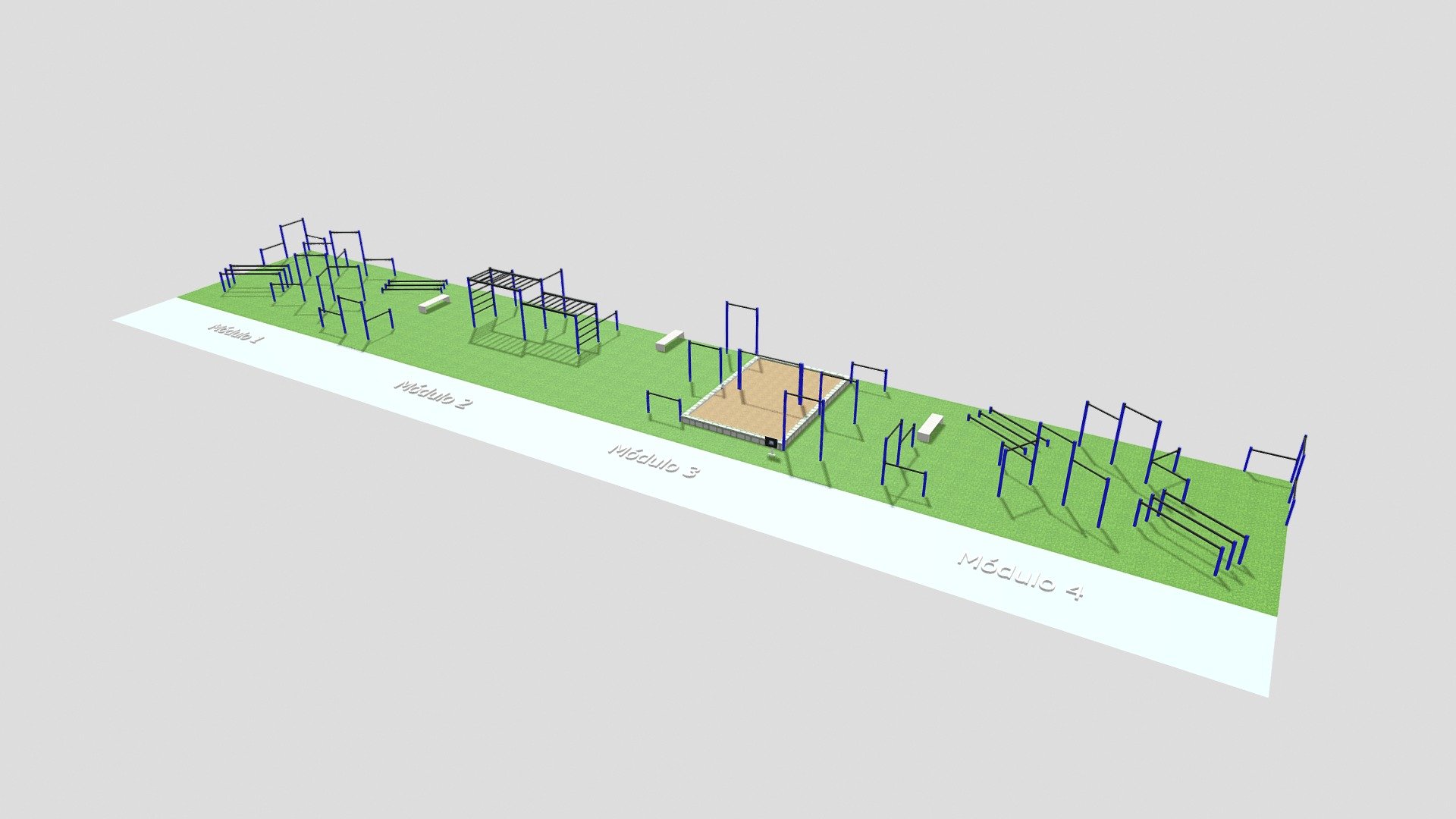 2m Gym (Modulos)