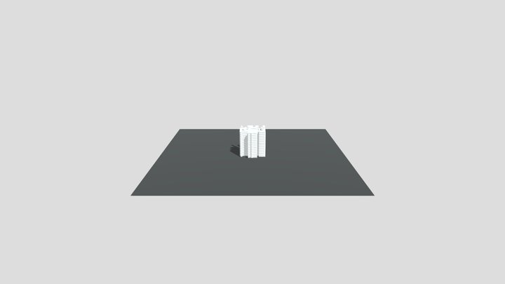 Red Cube 3D Model