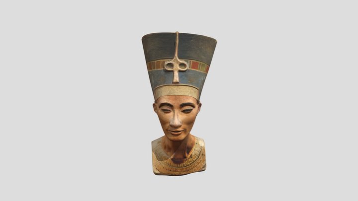 Sculpture Nefertiti Egypt – Free 3D Model STL
