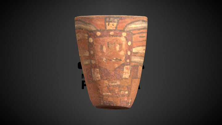 Vaso decorado 3D Model