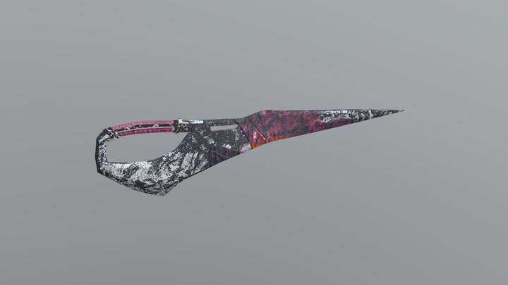 Colorful Sword 3D Model