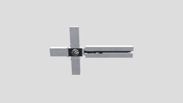 Wolfwood's Punisher 3D Model
