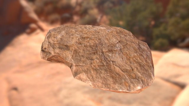 desert rock 3D Model