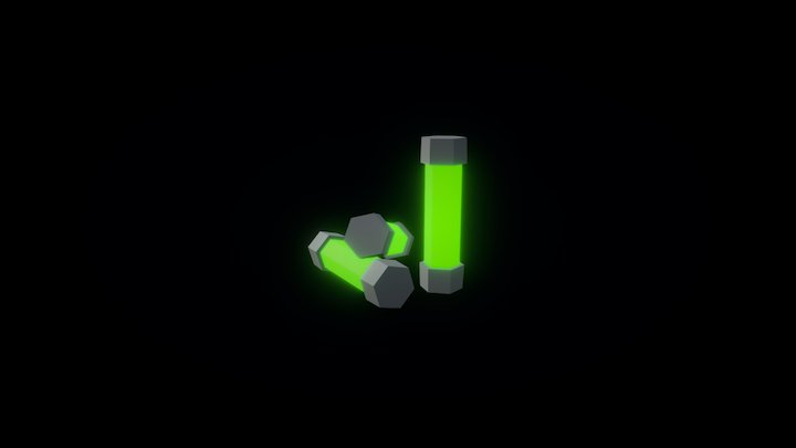Glow Stick [LowPoly] 3D Model