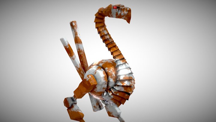 Robo Galinha - Bad chicken robot 3D Model